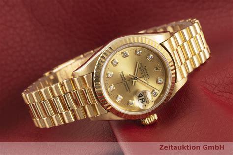 rolex gold damenuhren